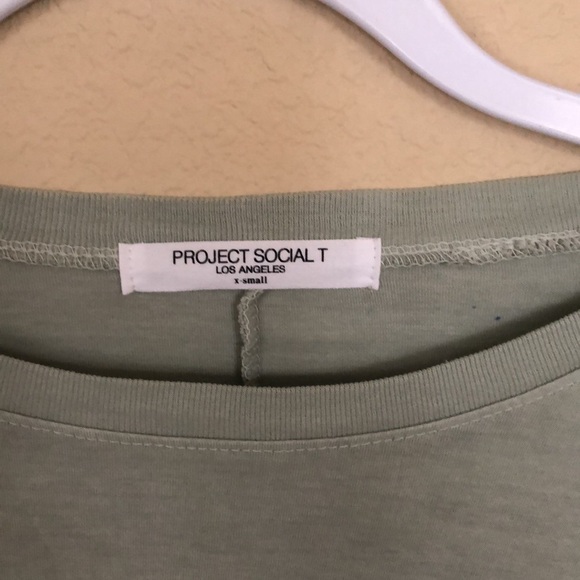 Project Social T Shirt 👕 US XS ptp approx 21” - Picture 5 of 7